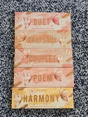 Colourpop "Nude Notes" Eyeshadow Palette Collection